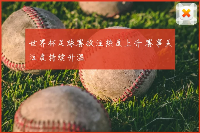 世界杯足球赛投注热度上升 赛事关注度持续升温
