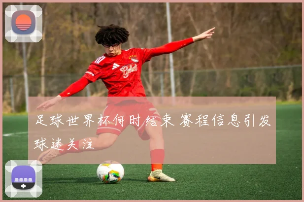 足球世界杯何时结束 赛程信息引发球迷关注
